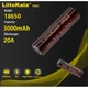 Li-ion Акумулятор LiitoKala HG2 18650 на 3000 mAh для ліхтарів - зображення 6