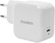 Мережевий зарядний пристрій Choetech GaN USB-C 45 Вт White (PD8007-EU-WH) - зображення 1