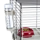 Клетка для кроликов и грызунов Ferplast Krolik 140 Plus 142х60х50 см. Бордовая с домиком (57072570) - изображение 7