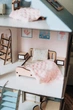 Кукольный дом Sea Villa 75х60х60 см большой с мебелью Детский домик для кукол барби девочек деревянный lol ПРЕМІУМ - изображение 4