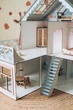 Ляльковий будинок Sea Villa 75х60х60 см великий з меблями Дитячий будиночок для ляльок Барбі дівчаток дерев'яний lol ЛАЙТ - зображення 3