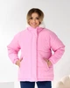 Жіноча зимова куртка Uaclothes 54/60 Рожевий (like36057-1647913101) - зображення 3