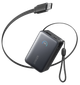 Портативний зарядний пристрій Nano - 10000 mAh 45W Built-In USB-C Cable Black Anker (teh0027048) - зображення 1