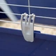 Клетка для кроликов и морских свинок Ferplast Rabbit 120 119х58.5х46 см Синяя с полочкой (57053417) - изображение 4