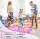 Танцевальный коврик для детей DANCINGMAT 90х90см музыкальный коврик для танцев со встроенной музыкой и подсветкой на 6 режимов 9 кнопок - изображение 2