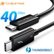 Кабель CableTime Thunderbolt 3, Type-C - Type-C, 40Gbps, 100W, 20V/5A, 5K/60HZ, 0.5 м (CT31E) (CA915392) - изображение 3