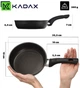 Сковорода Kadax Garsas з антипригарним покриттям 18 см (5903699435007) - зображення 3