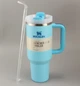 Термос термокружка Stanley Quencher H2.0 Tumbler из нержавеющей стали 1,18 л KT6007807 Powder Blue - изображение 4
