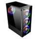 Корпус 1stPlayer V2-A-BK-4F1 Black 318481 - изображение 2