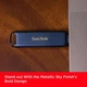 USB флеш накопитель SanDisk 128GB Phone Drive for iPhone Metallic Sky Lightning/Type-C U (SDIXD0N-128G-GN6NE) 319877 - изображение 9