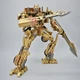 Коллекционная фигурка Трансформер Optimus Prime Heroic Leader Golden Version Transformers золотой - изображение 2