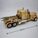 Коллекционная фигурка Трансформер Optimus Prime Heroic Leader Golden Version Transformers золотой - изображение 6