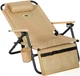Стул - кресло разложенный Skif Outdoor Sunset с мягким подголовником, подлокотниками, подстаканником, сумка. - изображение 2