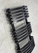 Полотенцесушитель комбинированный Terma Kioto 870x480 Black mat (9005 mat), тен MOA + вентиль Integra Black mat - изображение 9