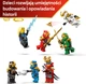 Zestaw klocków LEGO Ninjago Ozdoba z postaciami ninja — 15-lecie 447 elementów (71866) - obraz 6