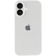 Чохол Silicone Premium case з захистом камери для iPhone 16 Plus Full Camera Protective ( iPhone 16 + ) white 3472 - зображення 6