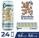 Упаковка пива Lowenbrau Original Alcoholfrei 0 светлое безалкогольное 0.5% 0.5 л x 24 шт. (4820034927120_4820034927113) - изображение 1