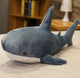 Мягкая игрушка акула подушка обнимашка 60см shark doll - изображение 6