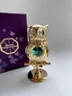 Фигурка Crystocraft со стразами Swarovski Сова 8 см 160437 - изображение 1