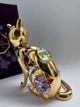 Фигурка Crystocraft со стразами Swarovski Кошка 7 см 160244 - изображение 3