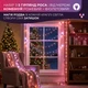 Світлодіодна гірлянда Роса UFT MIX Pink & Purple набір з 5 штук від мережі 220В для декору кімнати - зображення 2