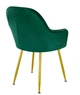 Стул в скандинавском стиле с мягкой обивкой DSF-316 Green - изображение 4
