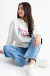 Свитшот из хлопка C&A 2229354c49 176 см белый (100003091) - изображение 4