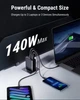 Сетевое зарядное устройство VOLTME Revo GaN3 140 W (2 Type-C + 1 USB) - изображение 12