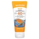 Мінеральний сонцезахисний крем сонцезахисний фактор SPF 40 Badger Clear Sport для дітей натуральний мандарин - изображение 3