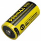 Акумулятор Li-Ion 16340 (RCR123A) Nitecore NL169R 950mAh 3.6V USB-C із захистом (Чорно-жовтий) HDSYR_499 - зображення 1