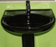 Комплект раковина + ножка RAK Ceramics Cynthia Wash Basin (57 см) Черный HDSYR_2599 - изображение 3