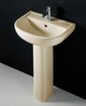 Комплект раковина и ножка RAK Ceramics Cynthia Wash Basin 800x570x450 мм Слоновая кость (2305831738) - изображение 3