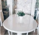 Силиконовая скатерть на стол Soft Glass 1,2х1,0 м прозрачная защита для мебели антискользящая пленка (LIV-S_11C) - изображение 4