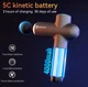 Массажер перкуссионный Booster Lightsaber 4000mah 8 насадок Черный (2430451836) - изображение 5