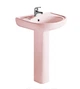 Комплект раковина + ножка RAK Ceramics Cynthia Wash Basin (57 см) Розовый HDSYR_2599 - изображение 1