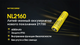 Акумулятор Nitecore 21700 NL2160 6000mAh Li-Ion Жовтий (2464831101) - зображення 5