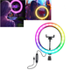 Світлодіодна кільцева лампа MJJ-30 LED RGB USB + тримач HDSYR_669 - зображення 3