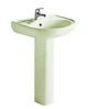 Комплект раковина с ножкой RAK Ceramics Cynthia Wash Basin 57 см Зеленый (1706408058) - изображение 1