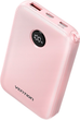 Powerbank Vention FKAP0-C 10000MAH 22.5W Pink (FKAP0-C) - obraz 1