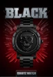 Годинник Skmei Skull 9178 Black - зображення 3