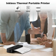 Портативный беспроводной термопринтер pro version Phomemo M832 А4 для печати документов и этикеток черно-белый (IS-OP_22-G) - изображение 3