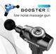 Перкуссионный массажер Booster pro version E триггерных точек для мышц и суставов черный массажный пистолет для снятия боли (IS-OP_22-G) - изображение 7