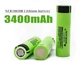 Промисловий Li-Ion акумулятор Panasonic NCR18650B 3400 mAh без захисту 18650 HDSYR_249 - зображення 3