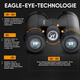 Портативный бинокль Adler Focus 10x42 BaK4 черный для наблюдения за природой и путешествий оптический прибор (LIV-S_11C) - изображение 4