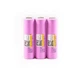 Аккумулятор 18650 Samsung pro version INR18650-35E 3500mAh Розовый Li-Ion для фонарей и PowerBank аккумуляторный блок (IS-OP_22-G) - изображение 3