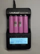 Аккумулятор 18650 Samsung pro version INR18650-35E 3500mAh Розовый Li-Ion для фонарей и PowerBank аккумуляторный блок (IS-OP_22-G) - изображение 6
