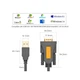 Кабель для передачи данных USB to COM M 1.5m DB9 RS-232 CR104 black Ugreen (20211) - изображение 9
