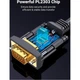 Кабель для передачи данных USB to COM M 1.5m DB9 RS-232 CR104 black Ugreen (20211) - изображение 4