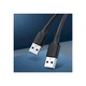 Дата кабель USB 2.0 AM/AM 0.5m US102 black Ugreen (10308) - изображение 2