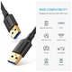 Дата кабель USB 3.0 AM/AM 1.0m US128 black Ugreen (10370) - изображение 2
